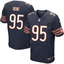Men Nike Chicago Bears &95 Richard Dent Elite Navy Blue Team Color NFL Jersey