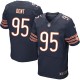 Hommes Nike Chicago Bears # 95 Richard Dent élite bleu marine équipe NFL Maillot Magasin de couleur