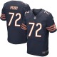 Hommes Nike Chicago Bears # 72 William Perry Élite bleu marine équipe NFL Maillot Magasin de couleur