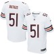 Men Nike Chicago Bears &51 Dick Butkus Elite White NFL Jersey