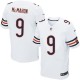 Men Nike Chicago Bears &9 Jim McMahon Elite White NFL Jersey