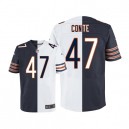 Men Nike Chicago Bears &47 Chris Conte Elite Team/Road Two Tone NFL Jersey