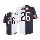 Men Nike Chicago Bears &26 Tim Jennings Elite Team/Road Two Tone NFL Jersey