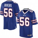Youth Nike Buffalo Bills &56 Keith Rivers Elite Royal Blue Team Color NFL Jersey