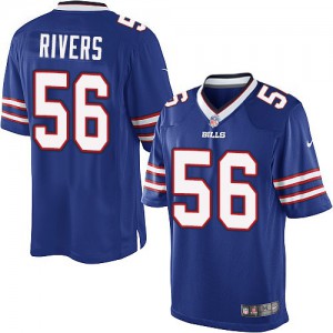 Bills de Buffalo jeunes Nike # 56 Keith rivières élite bleu Royal équipe NFL Maillot Magasin de couleur Bills de Buffalo jeunes Nike # 56 Keith rivières élite bleu Royal équipe NFL Maillot Magasin de couleur
