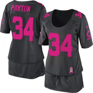 Femmes Nike Chicago Bears # 34 Walter Payton Élite gris foncé Breast Cancer Awareness NFL Maillot Magasin Femmes Nike Chicago Bears # 34 Walter Payton Élite gris foncé Breast Cancer Awareness NFL Maillot Magasin
