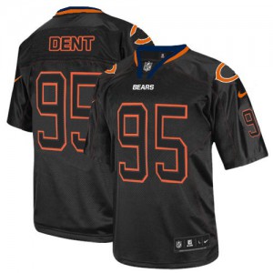 Hommes Nike Chicago Bears # 95 Richard Dent élite Lights Out noir NFL Maillot Magasin
