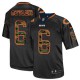 Men Nike Chicago Bears &6 Jay Cutler Elite Black Camo Fashion NFL Jersey