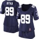 Women Nike Chicago Bears &89 Mike Ditka Elite Navy Blue Breast Cancer Awareness NFL Jersey
