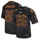 Men Nike Chicago Bears &26 Tim Jennings Elite Black Camo Fashion NFL Jersey