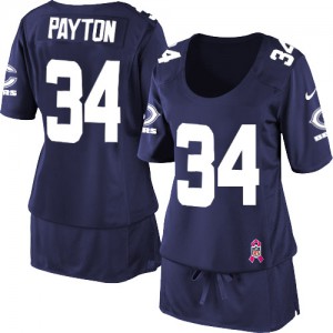 Femmes Nike Chicago Bears # 34 Walter Payton Élite Navy Bleu Breast Cancer Awareness NFL Maillot Magasin Femmes Nike Chicago Bears # 34 Walter Payton Élite Navy Bleu Breast Cancer Awareness NFL Maillot Magasin