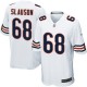 Youth Nike Chicago Bears &68 Matt Slauson Elite White NFL Jersey