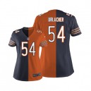 Women Nike Chicago Bears &54 Brian Urlacher Elite Team/Alternate Two Tone NFL Jersey