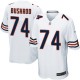 Youth Nike Chicago Bears &74 Jermon Bushrod Elite White NFL Jersey