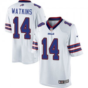 Bills de Buffalo jeunes Nike # 14 Sammy Watkins Élite blanc NFL Maillot Magasin