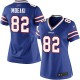 Women Nike Buffalo Bills &82 Tony Moeaki Elite Royal Blue Team Color NFL Jersey