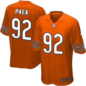 Jeunes Bears de Chicago Nike # 92 Maillot Magasin Orange NFL remplaçant de Stephen Paea Élite