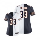 Women Nike Chicago Bears &33 Charles Tillman Elite Team/Road Two Tone NFL Jersey