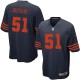 Youth Nike Chicago Bears &51 Dick Butkus Elite Navy Blue 1940s Throwback Alternate NFL Jersey