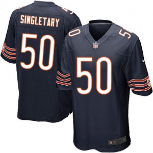 Jeunes Bears de Chicago Nike # 50 Mike Singletary équipe bleu marine d'élite couleur NFL Maillot Magasin Jeunes Bears de Chicago Nike # 50 Mike Singletary équipe bleu marine d'élite couleur NFL Maillot Magasin