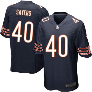 Jeunes Bears de Chicago Nike # 40 Gale Sayers élite équipe bleu marine couleur NFL Maillot Magasin Jeunes Bears de Chicago Nike # 40 Gale Sayers élite équipe bleu marine couleur NFL Maillot Magasin