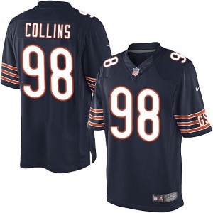 Jeunes Bears de Chicago Nike # Nate 98 Collins élite équipe bleu marine couleur NFL Maillot Magasin Jeunes Bears de Chicago Nike # Nate 98 Collins élite équipe bleu marine couleur NFL Maillot Magasin