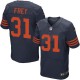 Men Nike Chicago Bears &31 Isaiah Frey Elite Navy Blue 1940s Throwback Alternate NFL Jersey