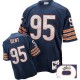 Mitchell and Ness Chicago Bears &95 Richard Dent Blue Team Color Authentic Throwback Autographed NFL Jersey