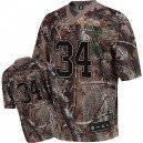 Reebok Chicago Bears &34 Walter Payton Realtree Collection Camouflage Premier EQT Throwback NFL Jersey