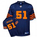 Reebok Chicago Bears &51 Dick Butkus Blue/Orange 1940s Authentic Throwback NFL Jersey