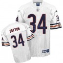 Youth Reebok Chicago Bears &34 Walter Payton White Authentic Throwback NFL Jersey