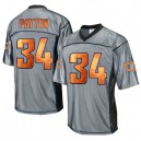 Reebok Chicago Bears &34 Walter Payton Grey Shadow Premier EQT Throwback NFL Jersey
