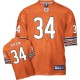 Youth Reebok Chicago Bears &34 Walter Payton Orange Authentic Throwback NFL Jersey