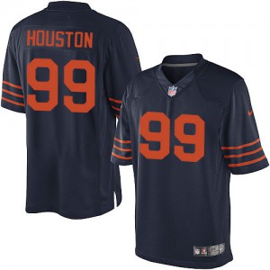 Jeunes Bears de Chicago Nike # 99 Lamarr Houston élite bleu marine des années 1940 Throwback remplaçant NFL Maillot Magasin
