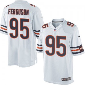 Jeunes Bears de Chicago Nike # Ego 95 Ferguson élite blanc NFL Maillot Magasin