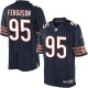 Youth Nike Chicago Bears &95 Ego Ferguson Elite Navy Blue Team Color NFL Jersey