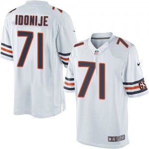 Jeunes Bears de Chicago Nike # 71 Israël imene élite blanc NFL Maillot Magasin