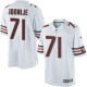 Youth Nike Chicago Bears &71 Israel Idonije Elite White NFL Jersey