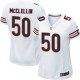 Women Nike Chicago Bears &50 Shea McClellin Elite White NFL Jersey