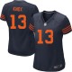 Women Nike Chicago Bears &13 Johnny Knox Elite Navy Blue 1940s Throwback Alternate NFL Jersey