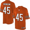 Youth Nike Chicago Bears &45 Brock Vereen Elite Orange Alternate NFL Jersey