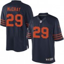 Youth Nike Chicago Bears &29 Danny McCray Elite Navy Blue 1940s Throwback Alternate NFL Jersey