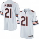 Youth Nike Chicago Bears &21 Ryan Mundy Elite White NFL Jersey
