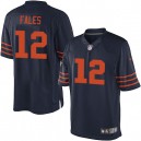 Youth Nike Chicago Bears &12 David Fales Elite Navy Blue 1940s Throwback Alternate NFL Jersey