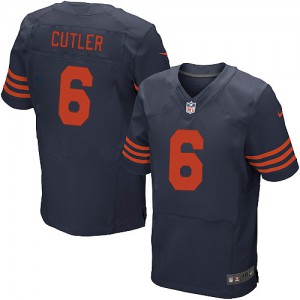 Hommes Nike Chicago Bears # 6 Jay Cutler élite bleu marine des années 1940 Throwback alternent NFL Maillot Magasin Hommes Nike Chicago Bears # 6 Jay Cutler élite bleu marine des années 1940 Throwback alternent NFL Maillot Magasin