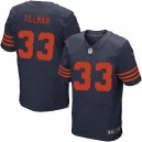 Men Nike Chicago Bears &33 Charles Tillman Elite Navy Blue 1940s Throwback Alternate NFL Jersey