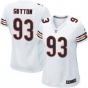 Women Nike Chicago Bears &93 Will Sutton Elite White NFL Jersey