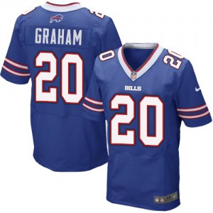 Hommes Nike Bills de Buffalo # 20 Corey Graham Élite bleu Royal équipe NFL Maillot Magasin de couleur