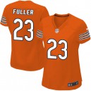 Women Nike Chicago Bears &23 Kyle Fuller Elite Orange Alternate NFL Jersey