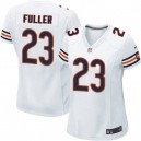 Women Nike Chicago Bears &23 Kyle Fuller Elite White NFL Jersey